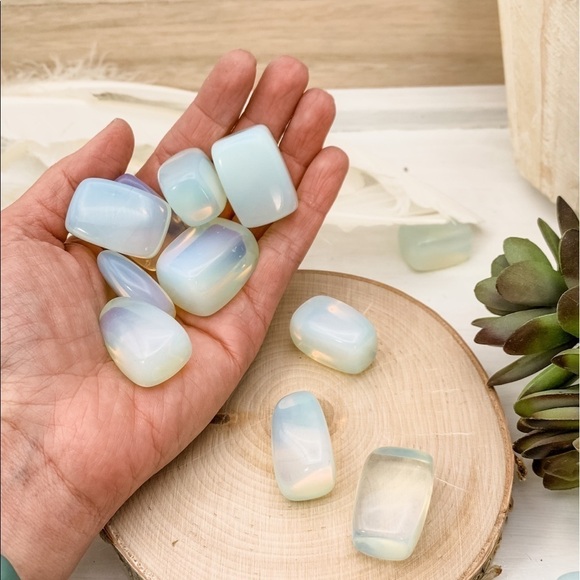Opalite Tumbled, Tiffany Stone - 1 Per Order - Picture 4 of 6